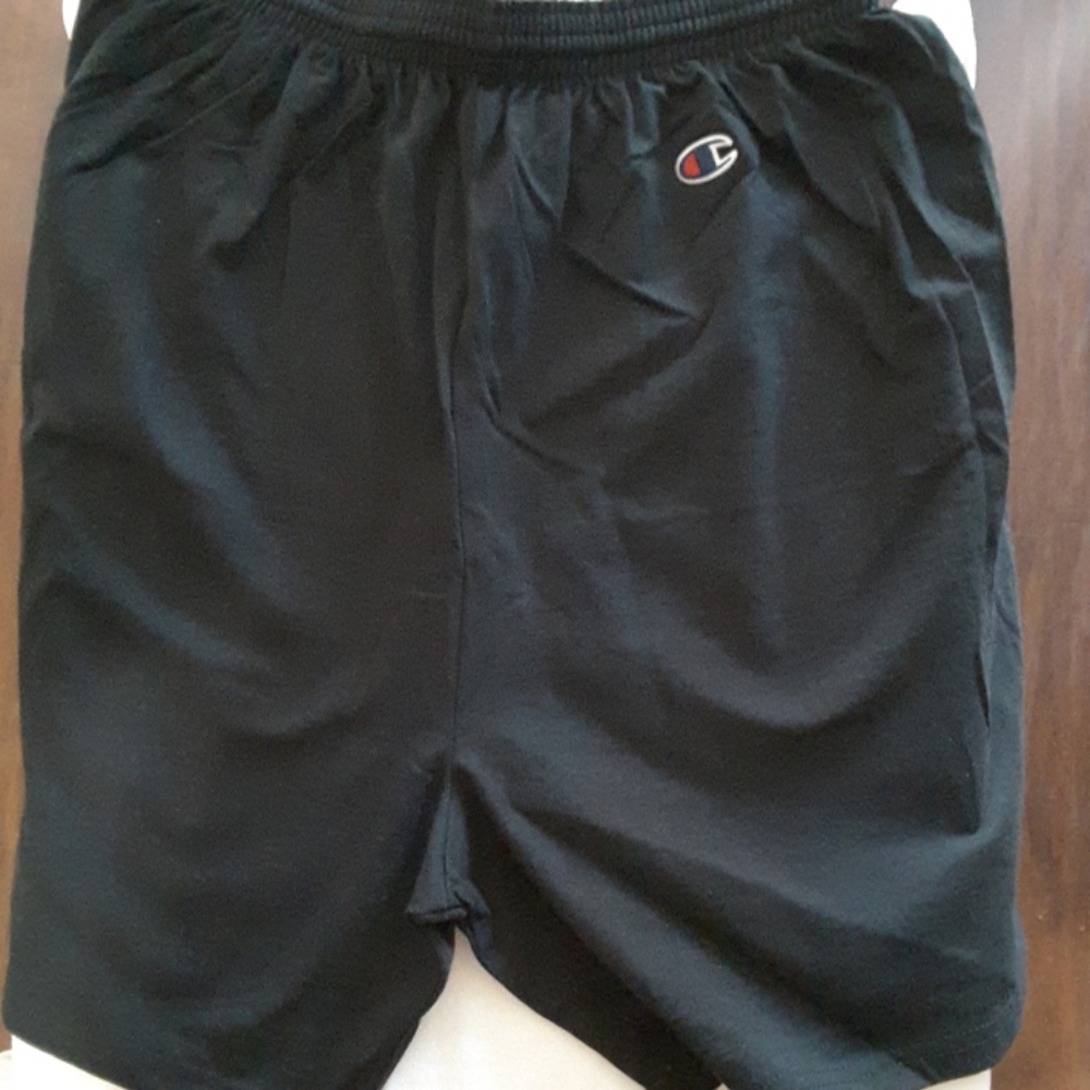 Champion athletic black gym shorts NWOT GRT value